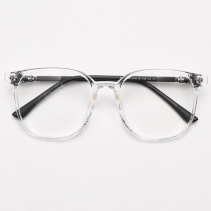 Spykay™ EG26915 Unsiex Classic Square Large Frame Fashion Anti-blue Light Chrome Hearts Glasses - image 4