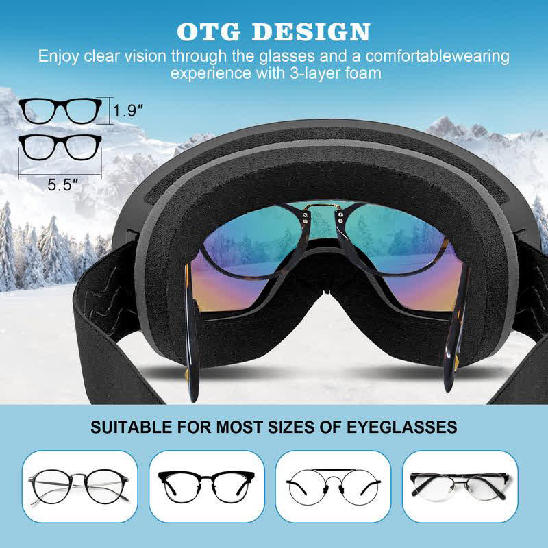 Spykay™ SG60968 HD Anti-Fog Ski Goggles for Men Women  - image 14