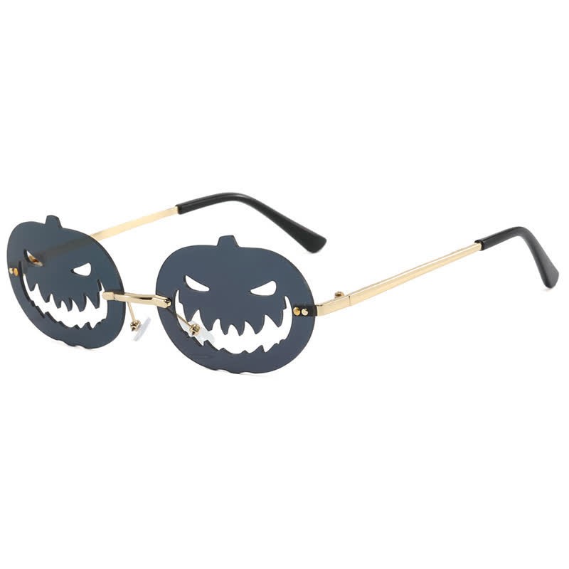 Spykay™ SG60987 Halloween Pumpkin Sunglasses for Women Men - Black B - image 13