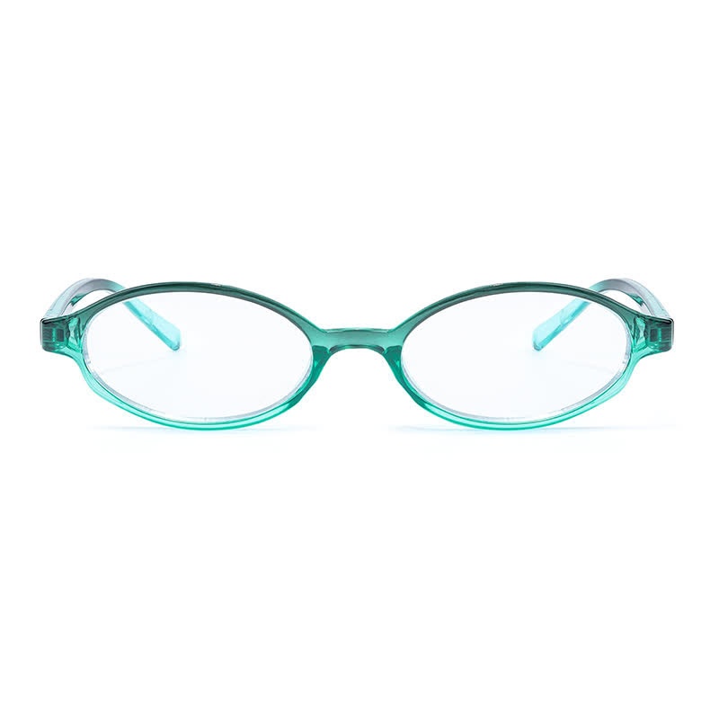 Spykay™ EG26885 Anti-blue Light Retro Small Oval Frame Y2K Hipster Eyeglasses - image 8
