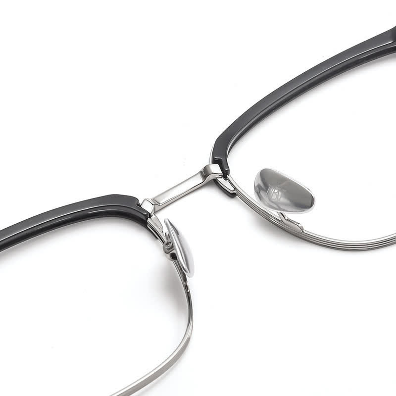 Spykay™ EG26919 Unsiex Retro Square Frame Anti-blue Light Browline Glasses - image 15