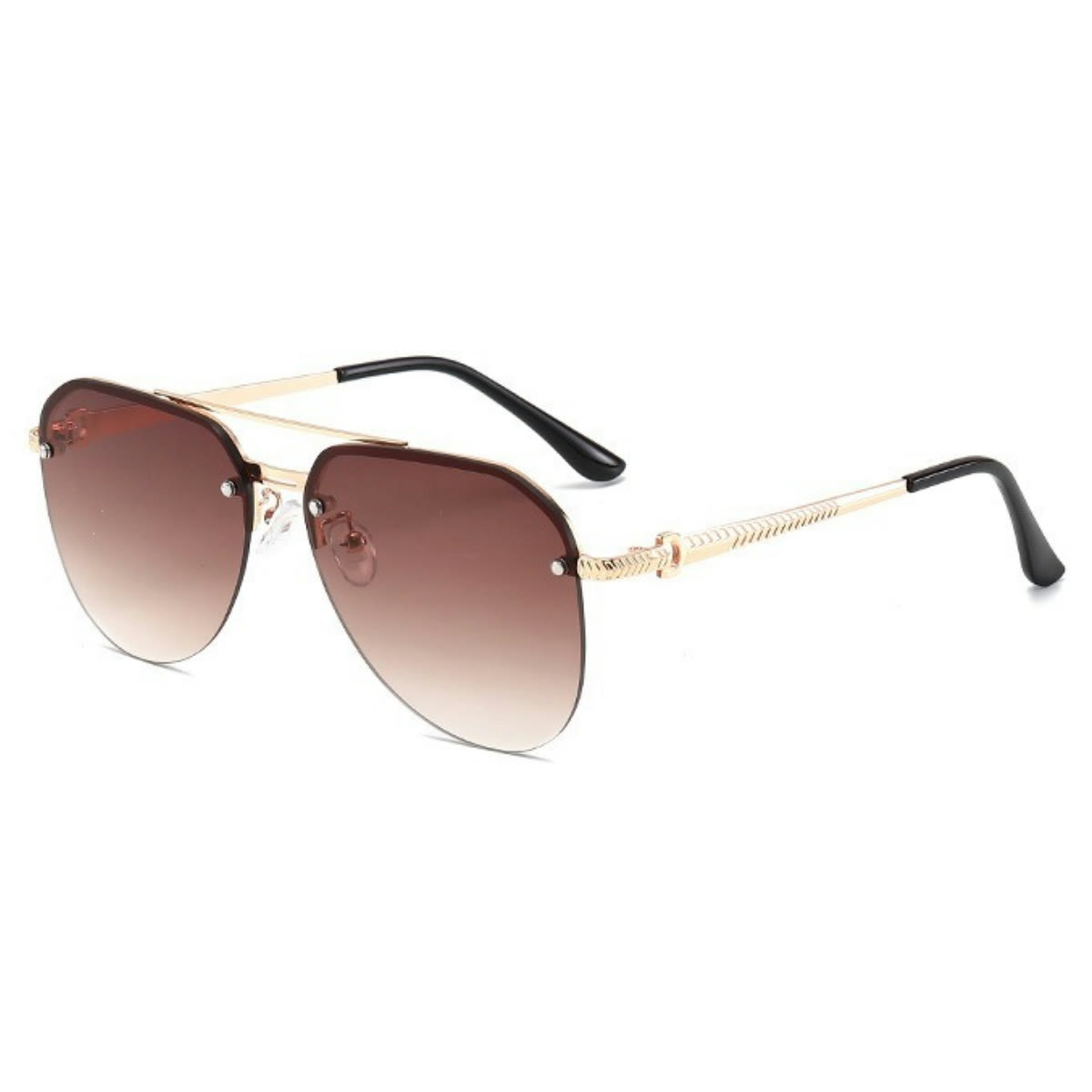 Spykay™ SG1019 Aviator Frame Double Bridges Driving Sunglasses
