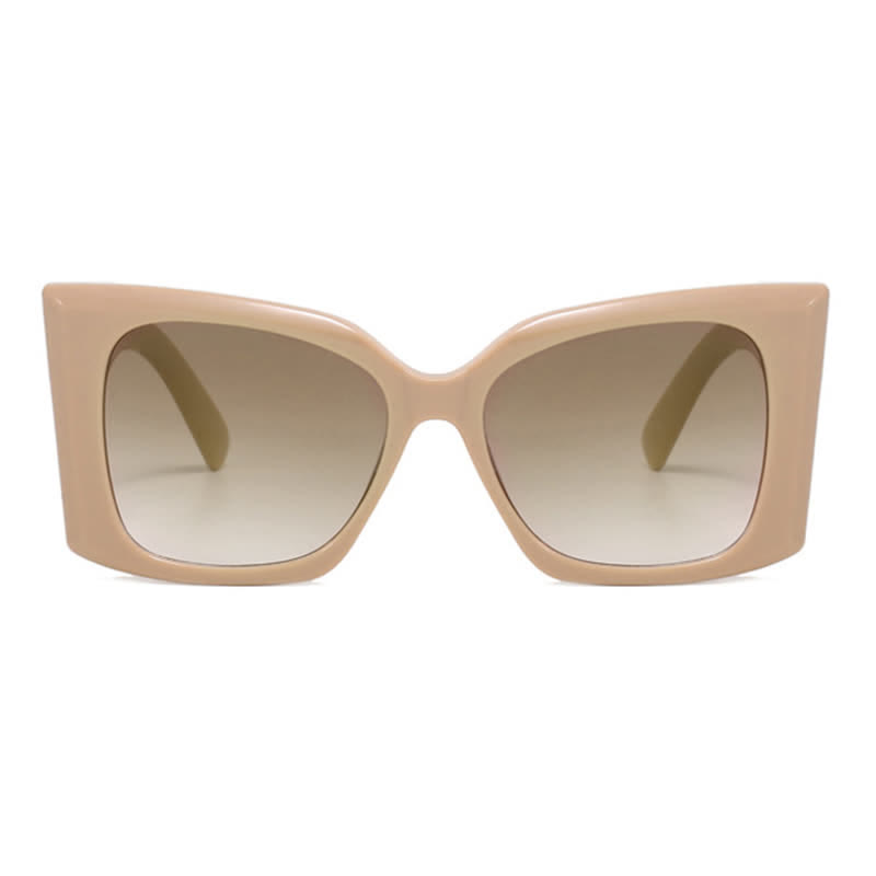 Spykay™ SG60919 Fashion Square Frame Oversized Thick Sunglasses