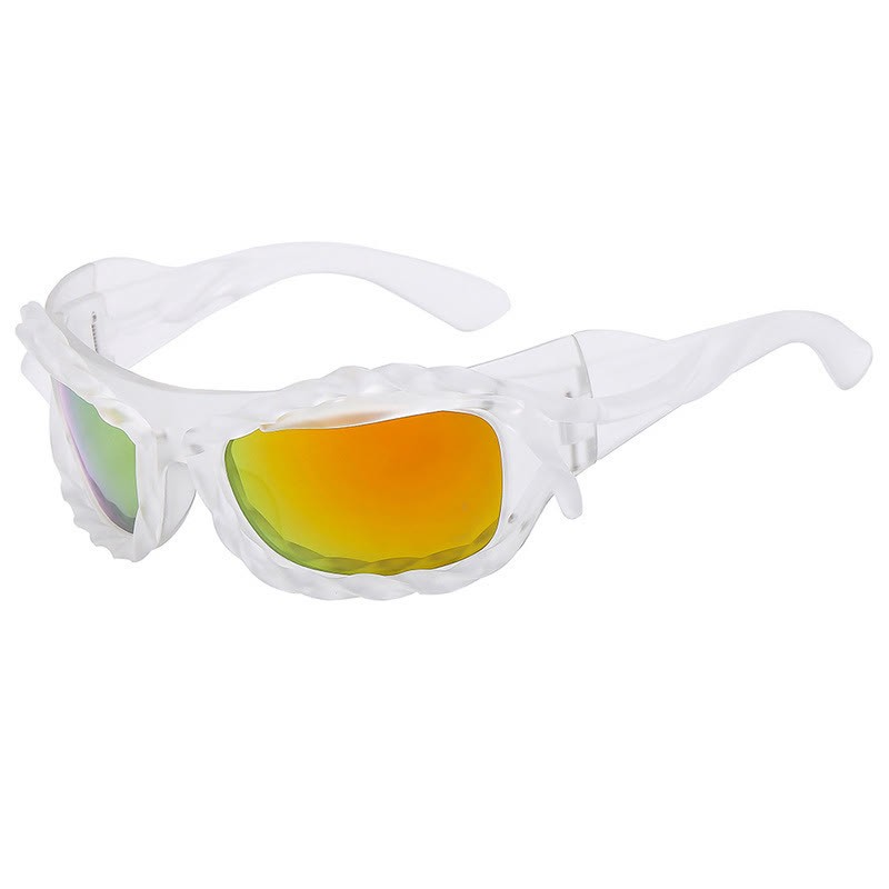 Spykay™ SG60918 Retro-Vintage Sports Party Y2K Sunglasses - Clear - image 13