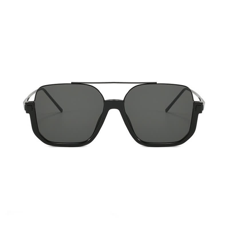 Spykay™ SG60691 Unisex Double Bridges Square Frame Semi-Rimless Sunglasses - image 14