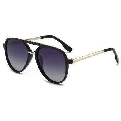 Spykay™ SG60731 Double Bridges Polarized Aviator Sunglasses