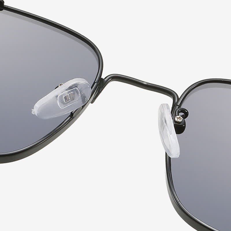 Spykay™ SG61005 Steampunk Square Frame Spring Temples Retro Sunglasses - image 12