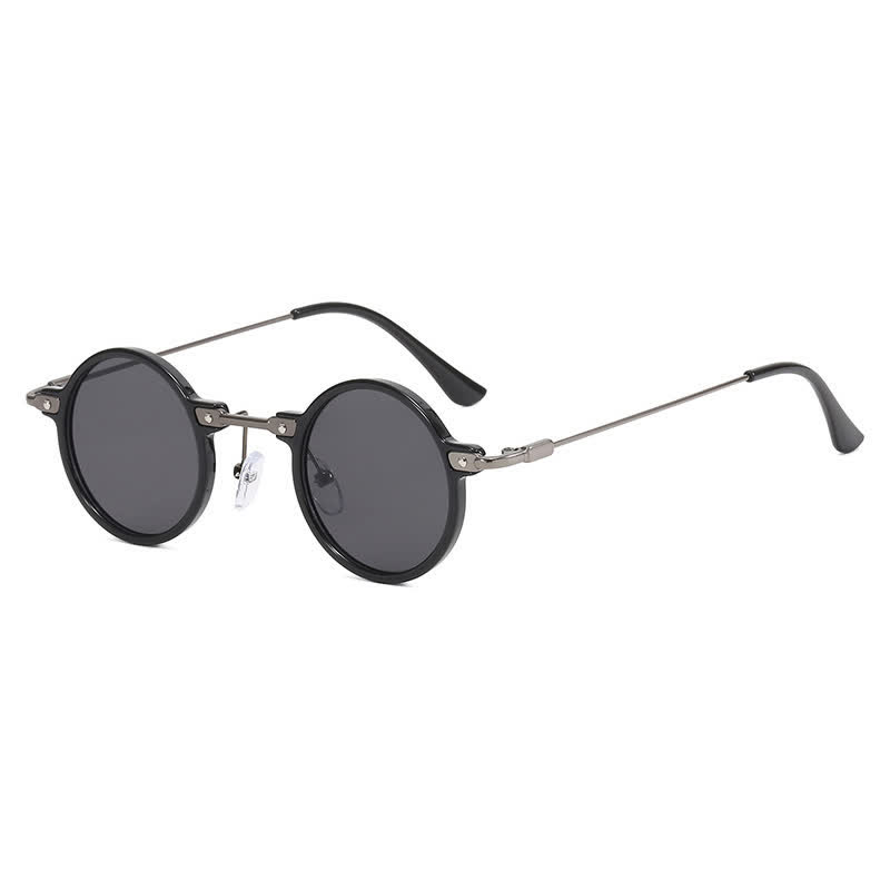 Spykay™ SG60899 Retro Punk Small Round Frame Classic Sunglasses