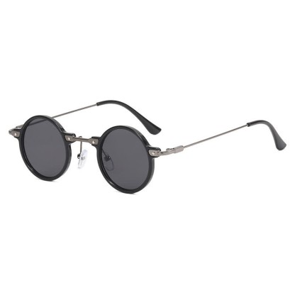 Spykay™ SG60899 Retro Punk Small Round Frame Classic Sunglasses