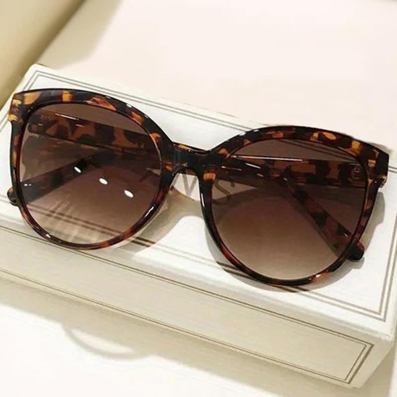 Spykay™ SG60930 Cat-Eye Oversized Frame Hipster Sunglasses