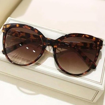 Spykay™ SG60930 Cat-Eye Oversized Frame Hipster Sunglasses