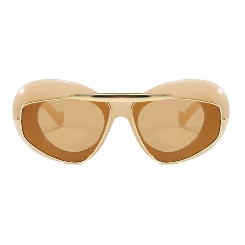 Spykay™ SG60876 Y2K Vintage Cat-Eye Trendy Aviator Sunglasses