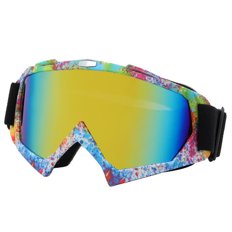 Spykay™ SG61023 Fit Over Glasses Unisex-Adult Anti Wind Ski Goggles for Outdoor Activities - Multicolor/Yellow - image 9