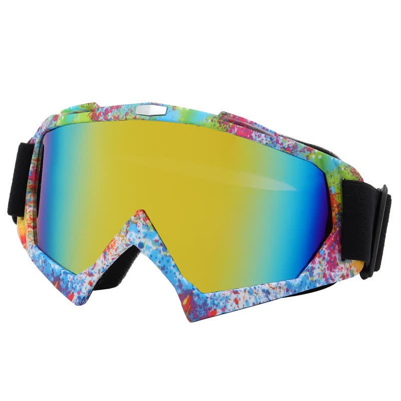 Spykay™ SG61023 Fit Over Glasses Unisex-Adult Anti Wind Ski Goggles for Outdoor Activities - Multicolor/Yellow - image 9