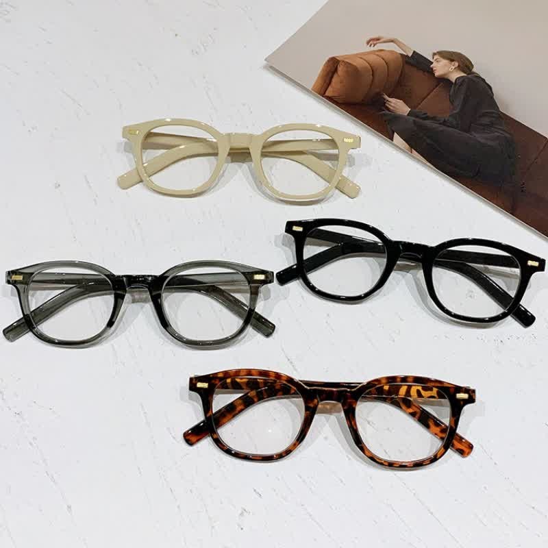 Spykay™ EG26836 Retro Classic Round Frame Anti-blue Light Glasses - image 12