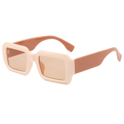 Spykay™ SG60843 Fashion Simple Rectangle Thick Frame Sunglasses