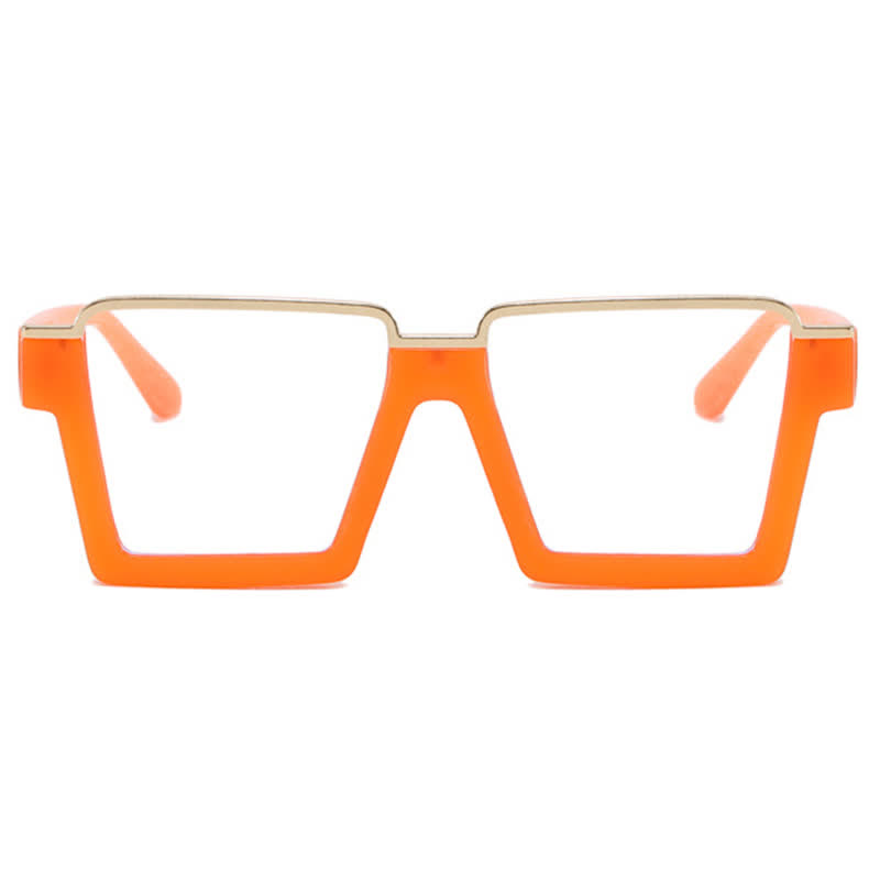 Spykay™ EG26785 Square Frame Trendy Semi-Rimless Anti-blue Light Glasses