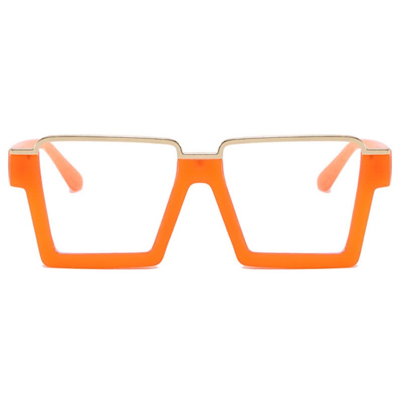 Spykay™ EG26785 Square Frame Trendy Semi-Rimless Anti-blue Light Glasses