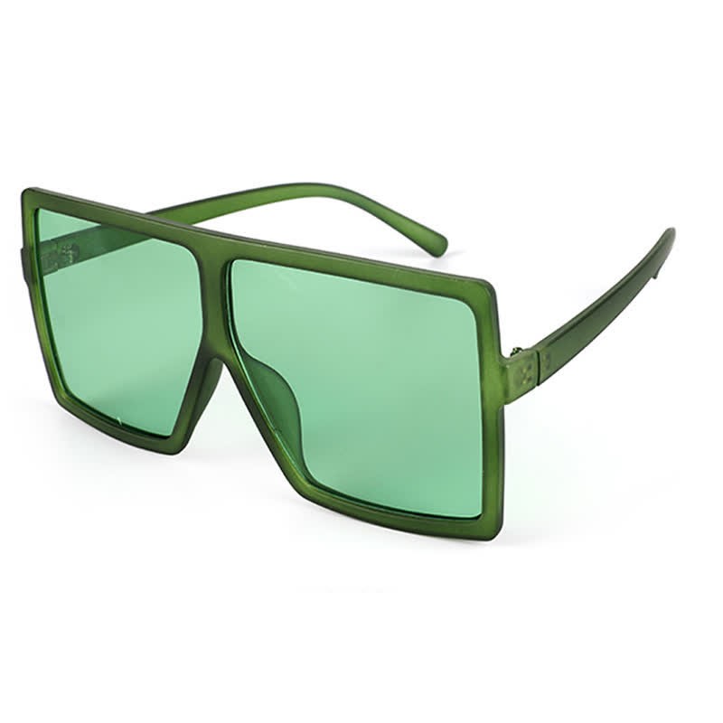 Spykay™ SG60998 Square Oversized Frame Fashion Sunglasses - Dark Green - image 32
