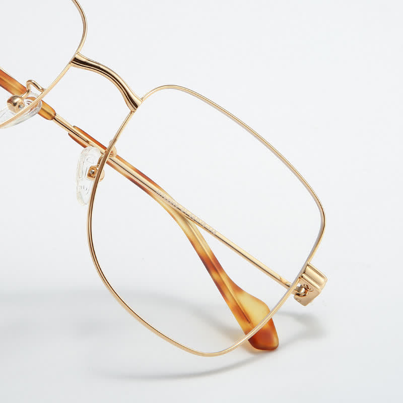 Spykay™ EG26904 Retro Simple Square Frame Anti-blue Light Hipster Glasses - image 3