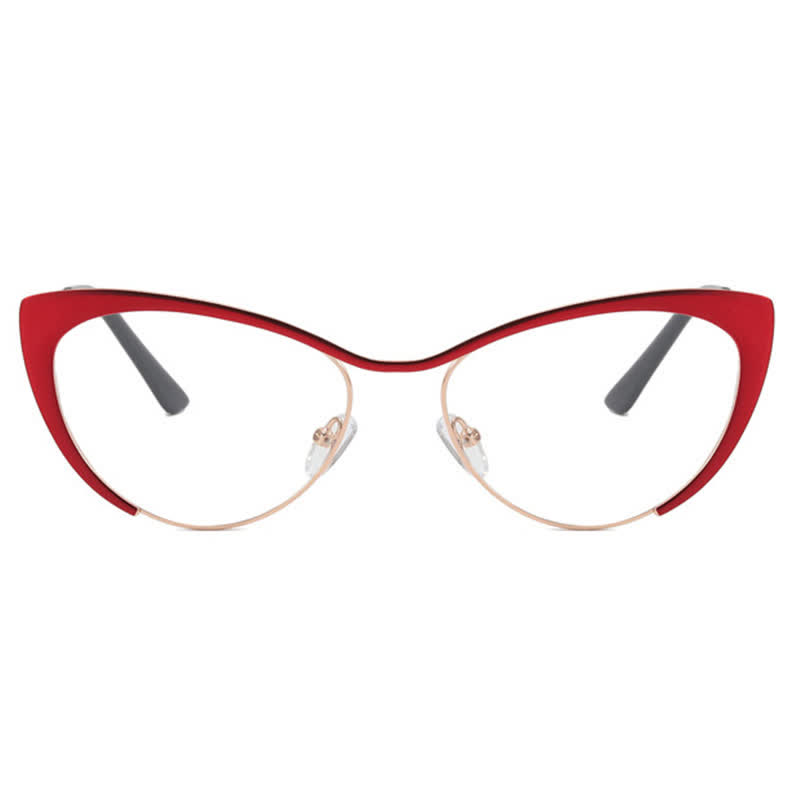 Spykay™ EG26766 Cat-Eye Metal Frame Anti-blue Light Glasses