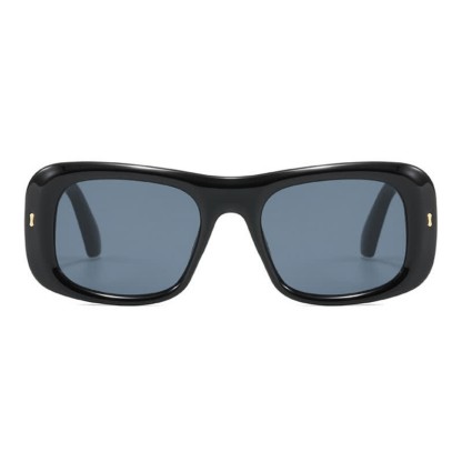 Spykay™ SG60905 Arrow Decor Square Frame Thick Sunglasses