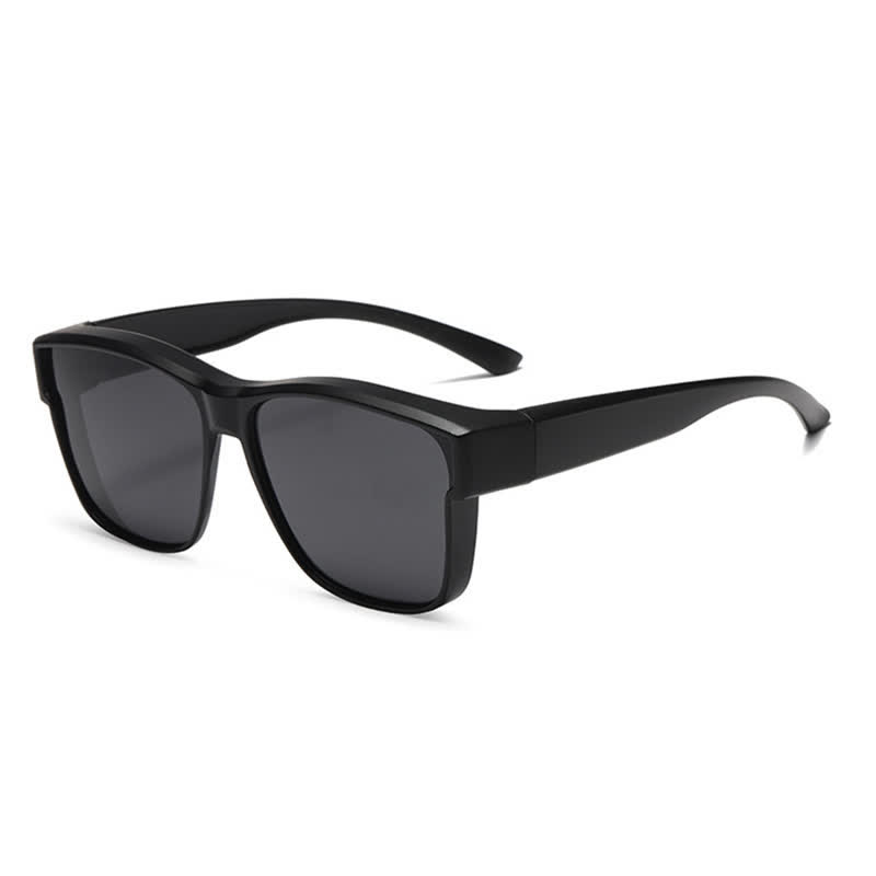 Spykay™ SG61007 Fit Over Glasses Square Frame Polarized Sunglasses for Women Men - image 12
