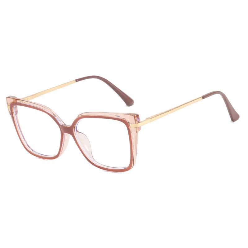 Spykay™ EG60695 Anti-blue Light Square Frames Oversized Eyeglasses - Champagne - image 12