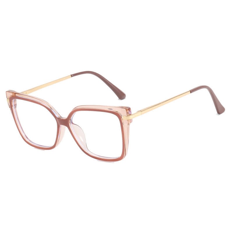 Spykay™ EG60695 Anti-blue Light Square Frames Oversized Eyeglasses - Champagne - image 12