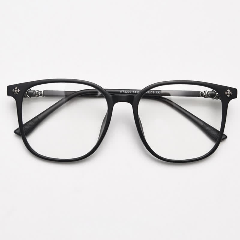 Spykay™ EG26915 Unsiex Classic Square Large Frame Fashion Anti-blue Light Chrome Hearts Glasses - image 16