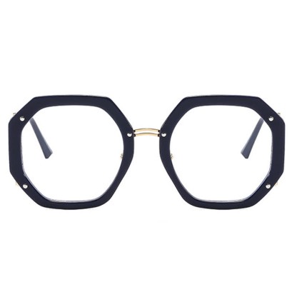 Spykay™ EG26764 Oversized Geometric Frame Anti-blue Light Glasses