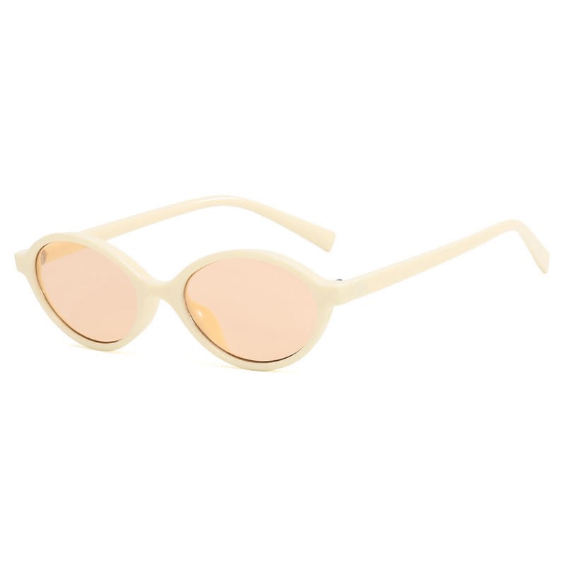 Spykay™ SG60927 Small Oval Frame Fashion Classic Sunglasses - Beige - image 15