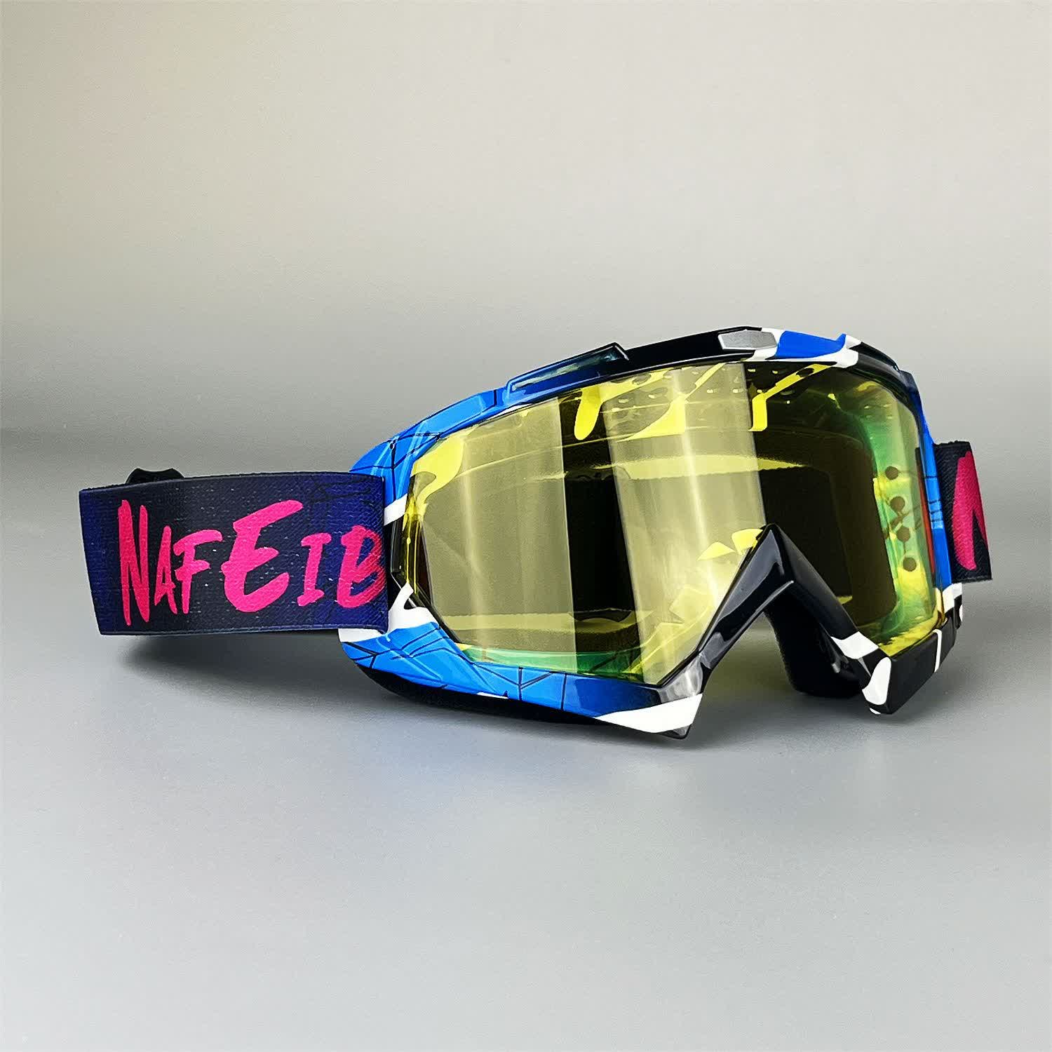 Spykay™ SG60966 Fashion Ski OFF-ROAD Goggles for Men Women  - Purple/Yellow - image 28