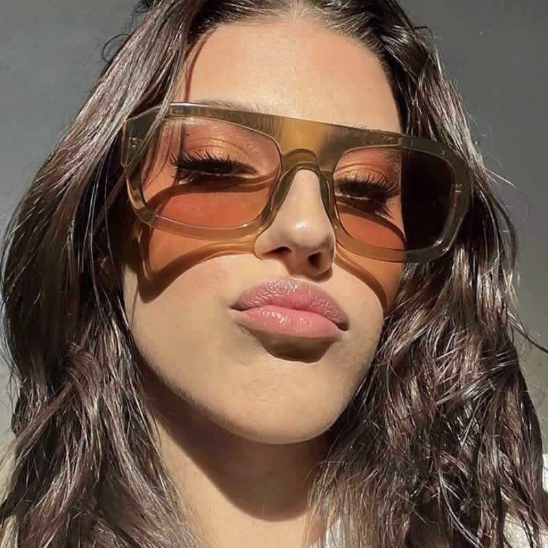 Spykay™ SG60920 Square Large Frame Trendy Sunglasses - image 1