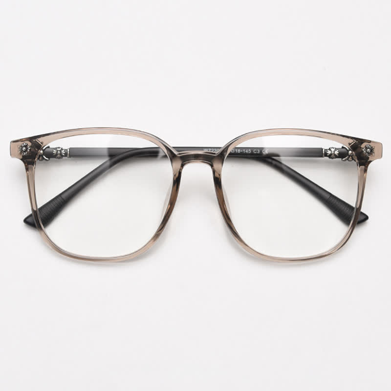 Spykay™ EG26915 Unsiex Classic Square Large Frame Fashion Anti-blue Light Chrome Hearts Glasses - image 6