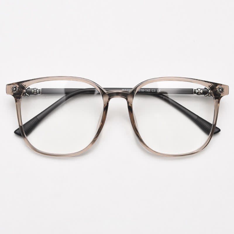 Spykay™ EG26915 Unsiex Classic Square Large Frame Fashion Anti-blue Light Chrome Hearts Glasses - image 6