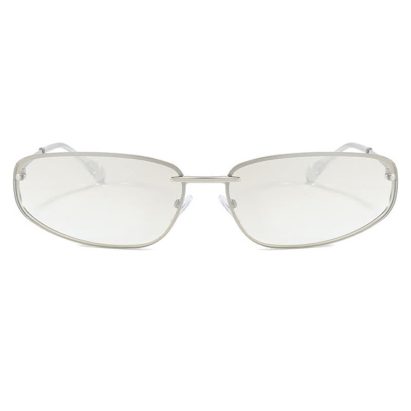 Spykay™ SG60683 Y2K Oval Frame Rimless Sunglasses - image 3
