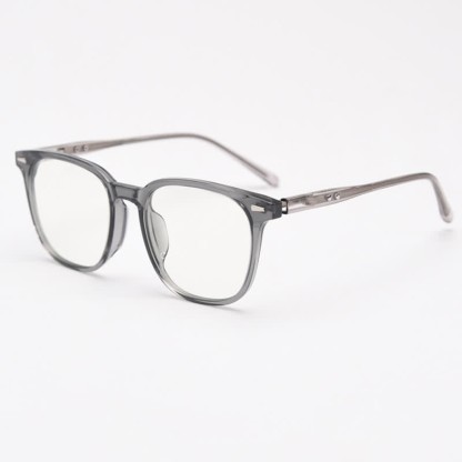 Spykay™ EG26868 Large Square Frame Anti-blue Light Retro Classic Glasses  - Grey - image 8