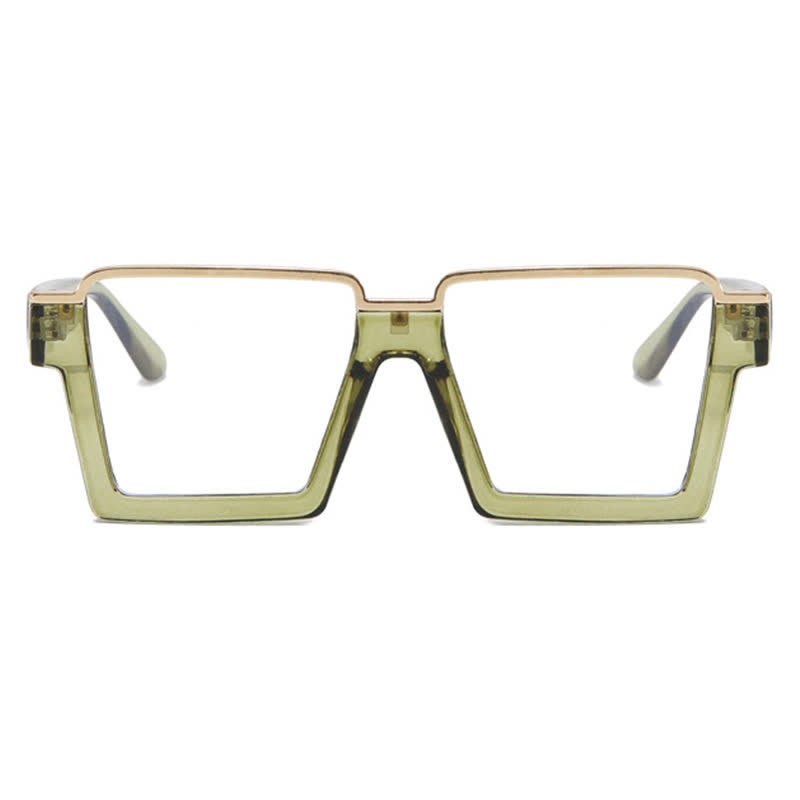 Spykay™ EG26785 Square Frame Trendy Semi-Rimless Anti-blue Light Glasses