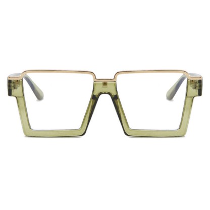 Spykay™ EG26785 Square Frame Trendy Semi-Rimless Anti-blue Light Glasses