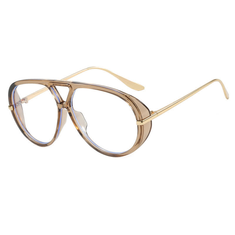 Spykay™ EG60674 Fashion Double Bridges Aviator Eyeglasses - Champagne - image 11