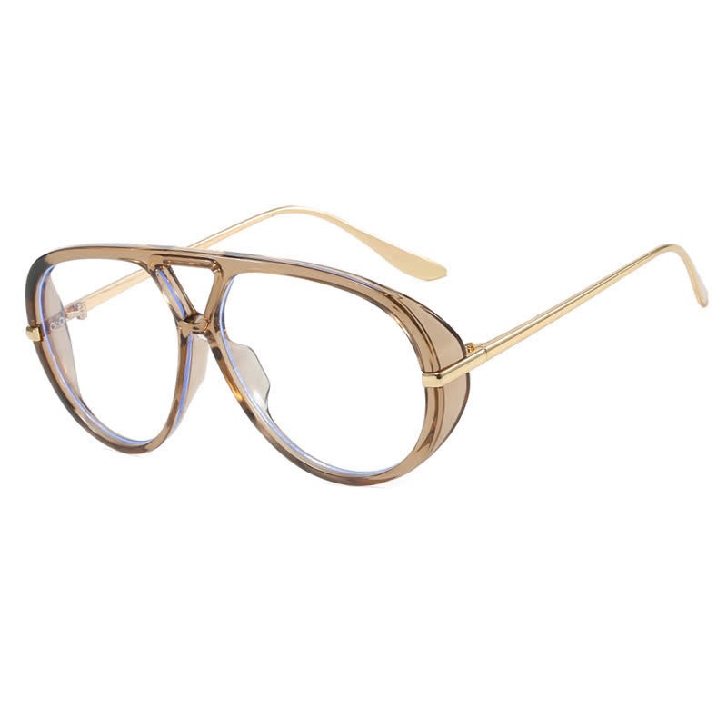 Spykay™ EG60674 Fashion Double Bridges Aviator Eyeglasses - Champagne - image 11