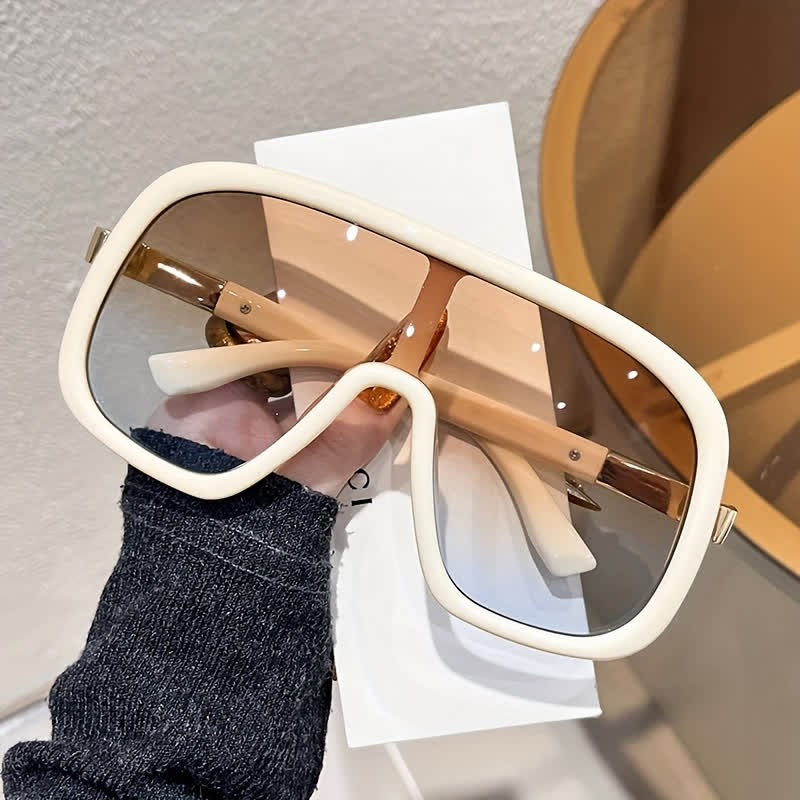 Spykay™ SG60952 Flat Top Double Bridges Oversized Trendy Aviator Sunglasses - image 13