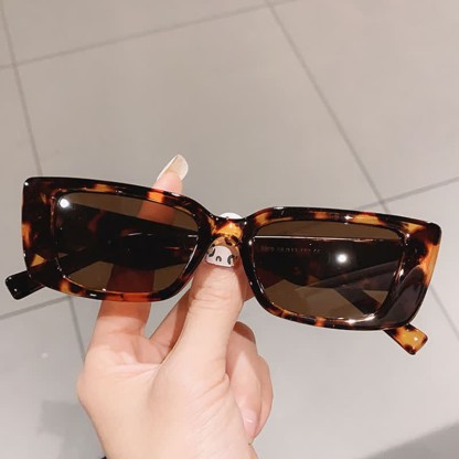 Spykay™ SG60693 Unisex Rectangle Frame Sunglasses - Leopard Print - image 3