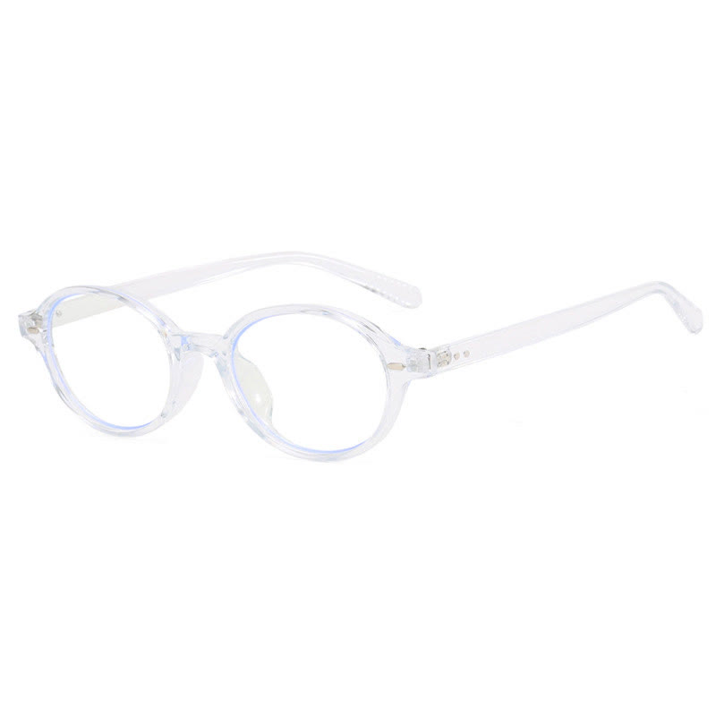 Spykay™ EG60680 Vintage Oval Frame Anti-blue Light Eyeglasses - Transparent - image 17