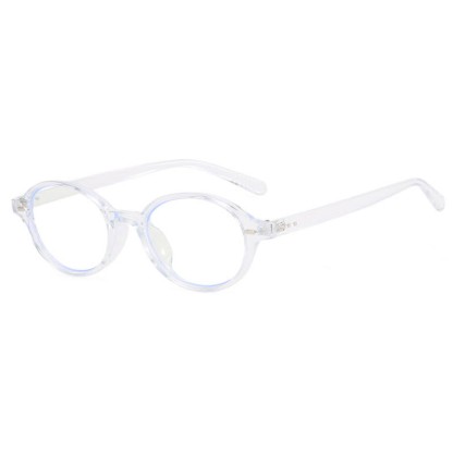 Spykay™ EG60680 Vintage Oval Frame Anti-blue Light Eyeglasses - Transparent - image 17