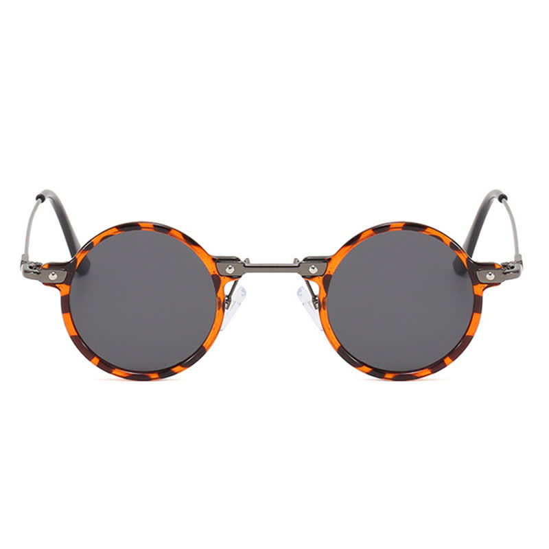 Spykay™ SG60899 Retro Punk Small Round Frame Classic Sunglasses