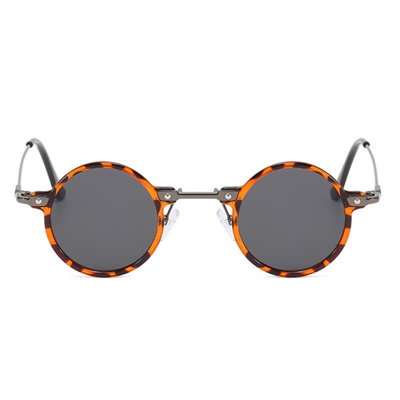 Spykay™ SG60899 Retro Punk Small Round Frame Classic Sunglasses
