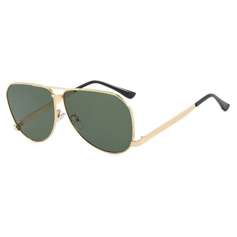Spykay™ SG60761 Double Bridges Metal Temples Aviator Sunglasses - image 13