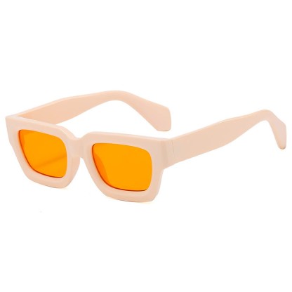 Spykay™ SG60855 Rectangle Frame Unisex Hipster Sunglasses - Beige - image 20